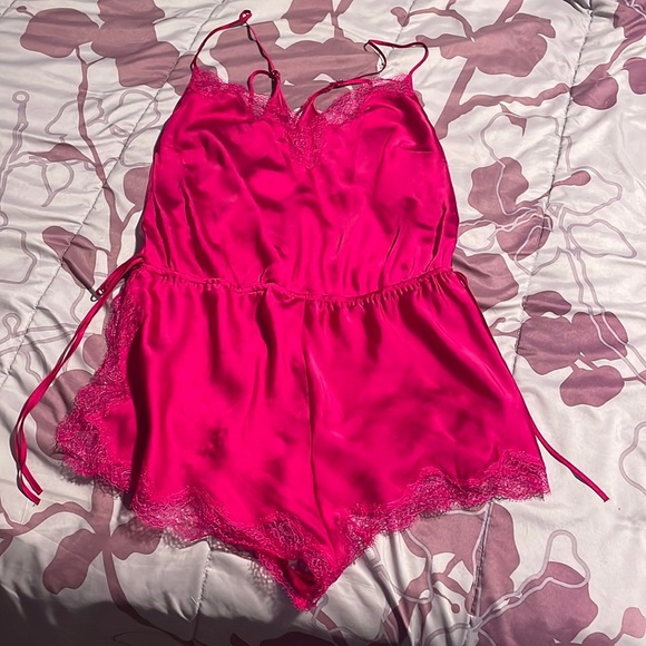 Victoria Secret Satin Romper - Picture 2 of 6